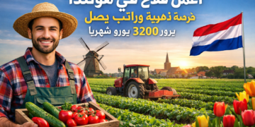 اعمل فلاحا في هولندا سنة 2026 | فرصة موسمية براتب يصل إلى 2389 يورو شهريا