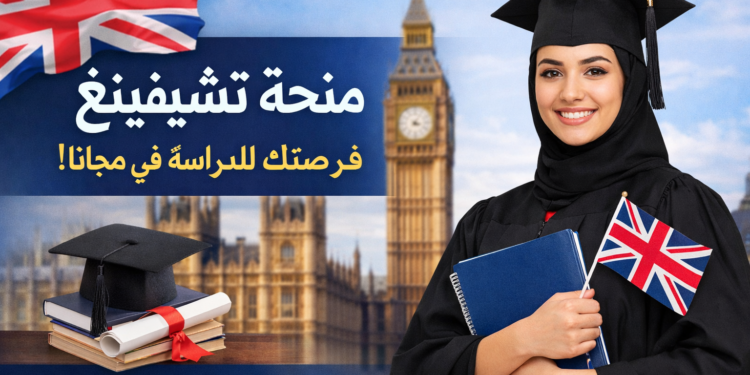 منحة تشيفنينغ 2026 | فرصتك للدراسة في بريطانيا بتمويل كامل