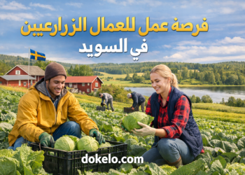 عرض عمل 2026: عمال زراعيون لحصاد الخضروات في مزرعة نشيطة بالسويد