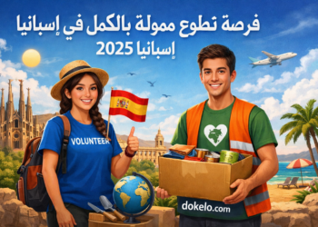 فرصة تطوع ممولة بالكامل في إسبانيا 2026 | سكن مجاني وراتب شهري وتأمين صحي
